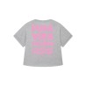 Crop Top gris - Logo Rose